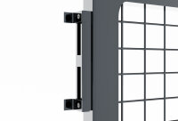 Zweiflügeliges Drehtor in anthrazit 1200 x 5000 mm
