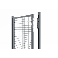 Gartentor Wellengittertor in anthrazit 1000 x 1200 mm