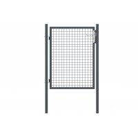 Gartentor Wellengittertor in anthrazit 1000 x 1200 mm