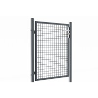 Gartentor Wellengittertor in anthrazit 1000 x 1200 mm