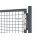 Gartentor Wellengittertor in anthrazit 1000 x 1200 mm
