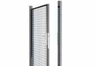 Gartentor Wellengittertor in anthrazit 1000 x 1800 mm