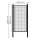 Gartentor Wellengittertor in anthrazit 1000 x 1800 mm