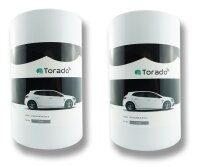 2er-Set Garagen Wandschutz 2 m lang grau für 4...