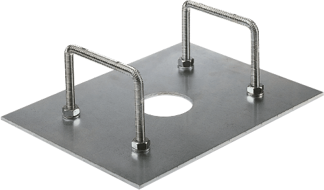 Marantec CP-BR6 Fundamentplatte für PA68 & PA3F Schranken