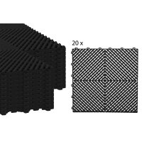 20 x Garagenboden "Quadrat-Optik" Platten 40 x...