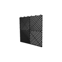 20 x Garagenboden "Quadrat-Optik" Platten 40 x 40 cm schwarz