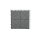 20 x Garagenboden "Quadrat-Optik" Platten 40 x 40 cm schwarz