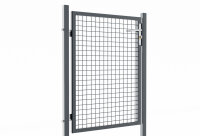 Gartentor Wellengittertor in anthrazit 1000 x 1200 mm