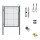 Gartentor Wellengittertor in anthrazit 1000 x 1200 mm