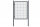 Gartentor Wellengittertor in anthrazit 1000 x 1200 mm