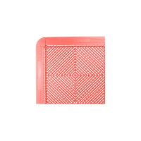 10 x Garagenboden "Quadrat-Optik" Platten 40 x 40 cm rot