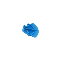 Ecke für Garagenboden "Quadrat-Optik" blau