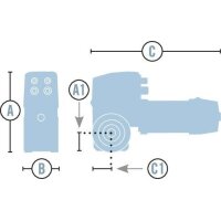 Marantec STA 1-10-24 KE 400 V/3 Industrietorantrieb mit Steuerung CS 320