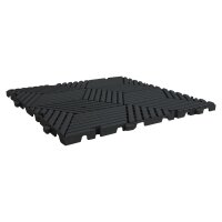 20 x Garagenboden "Würfel-Optik" Platten 40 x 40 cm schwarz