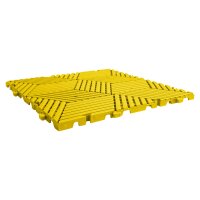 20 x Garagenboden "Würfel-Optik" Platten 40 x 40 cm gelb