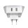 LED Orientierungslicht mit USB – abgerundet-eckiges Panel transparent