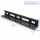 Kabelwanne Schreibtisch  – Kabelmanagement für Untertischmontage | 80 cm | Schwarz
