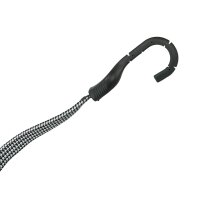 2er-Set Flachband Spanngummi 60/100/120/150/200 cm Grau...