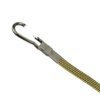 2er-Set Flachband Spanngummi 60/80/100/120 cm mit Karabiner – Für Fahrrad, Camping & Transport